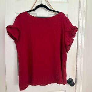 SHEIN Red Women's Top